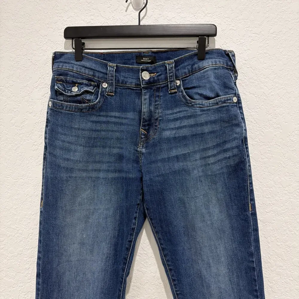 True Religion Ricky Straight Relaxed Fit Jeans Size 32